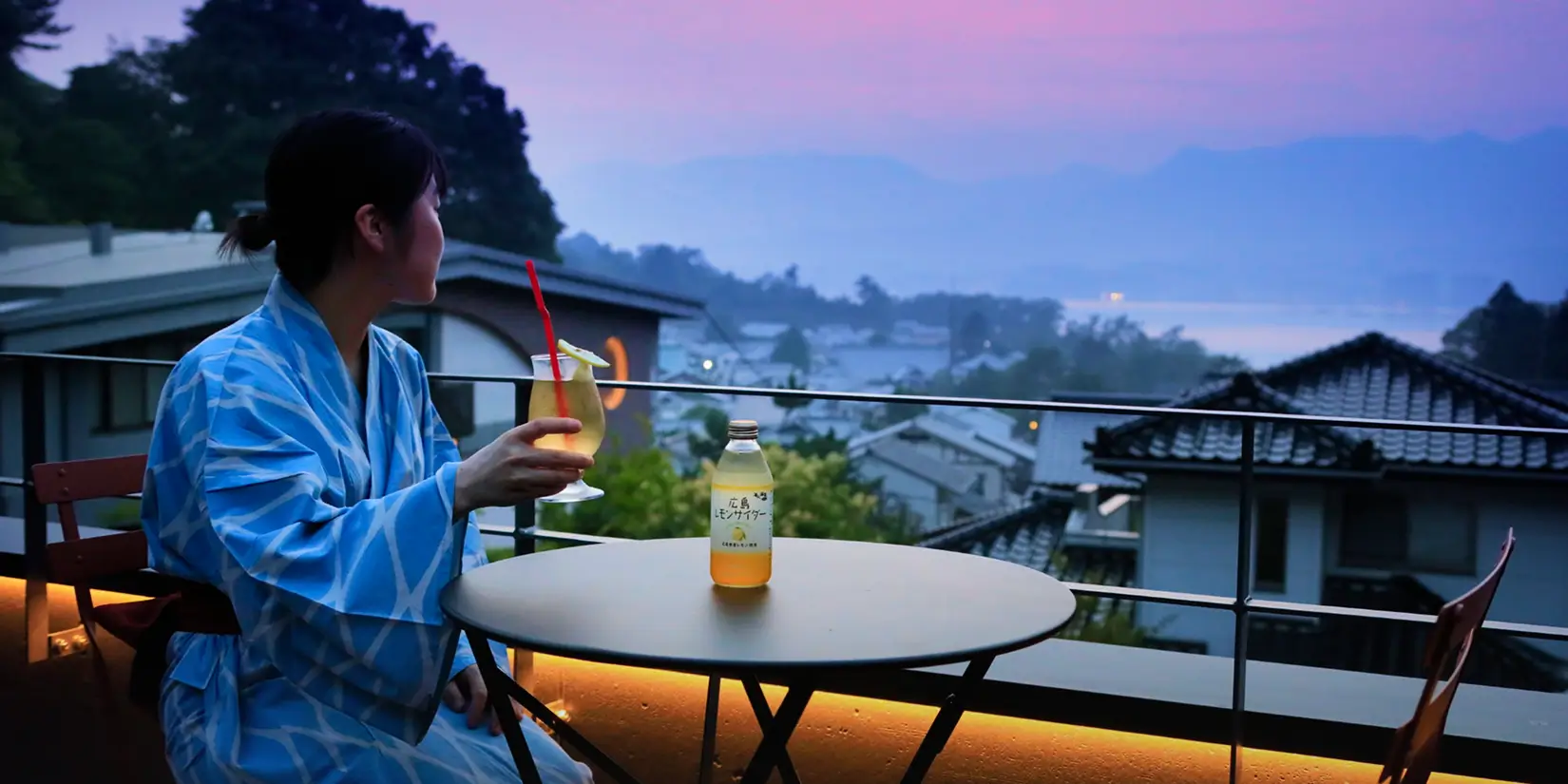 そよ風と緑に抱かれ、せせらぎに癒される