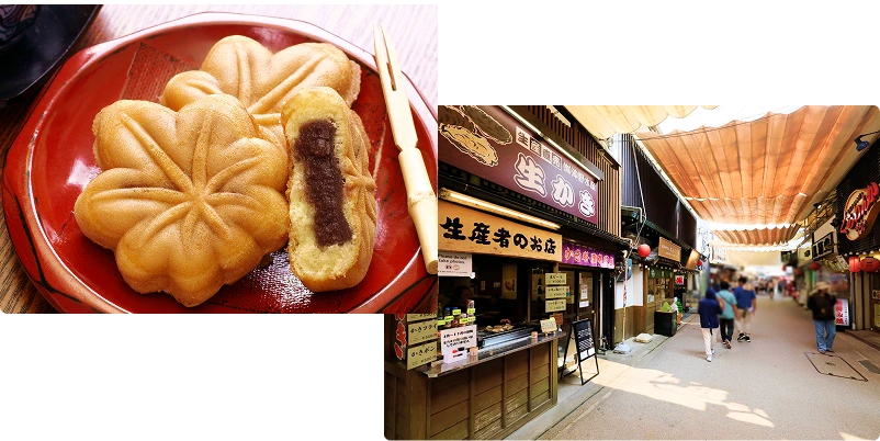 Stay in elegant Miyajima